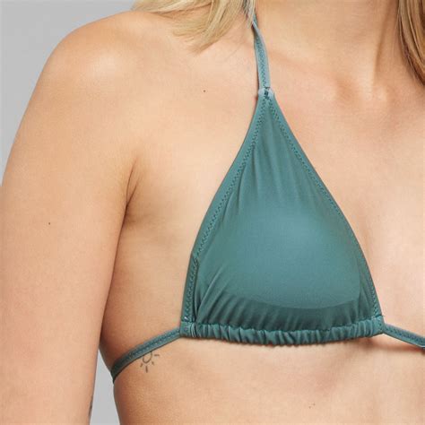 Dedicated Bikini Top Sandnes Duck Green Ab