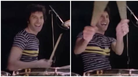 Queen Rare Video Of Freddie Mercury Playing The Drums At 1977 Rehearsal Is Phenomenal Smooth