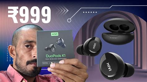 Mivi Duopods K Compact Earbuds Ai Enc Tws With H Playtime Deep