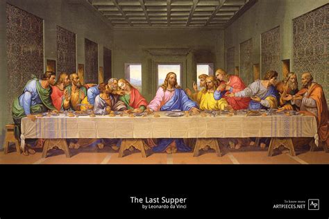 The Last Supper By Leonardo Da Vinci