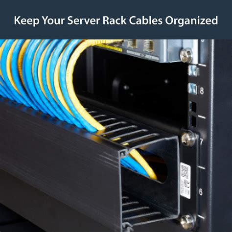 server rack power cable management