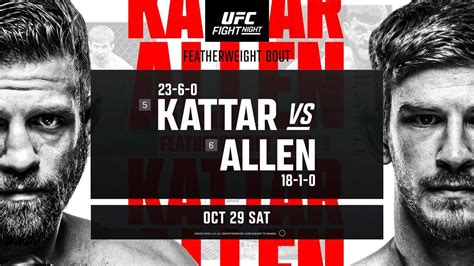 UFC Fight Night Live Stream: How to watch (29/10/22)