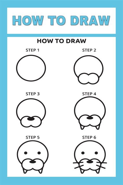 How to Draw Animals Step by Step 15279431 Vector Art at Vecteezy