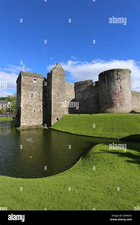 Exterior of Rothesay Castle Rothesay Isle of Bute Scotland August 2016 Stock Photo - Alamy