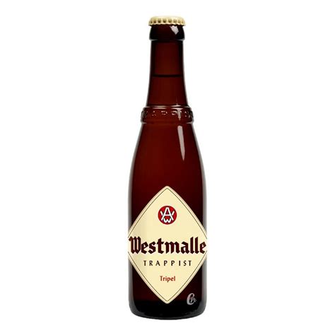 WESTMALLE Bière blonde triple trappiste 9 5 bouteille 33cl pas cher Auchan fr
