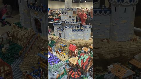 Huge LEGO Castle Display by Denver LEGO User Group #lego #castle