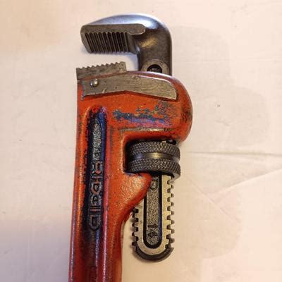 Ridgid Tools Pipe Wrench Heavy Duty Made In Usa Ridge Tool