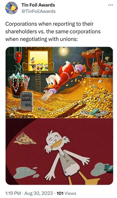 We're making record profits but can't afford raises... : r/WorkReform