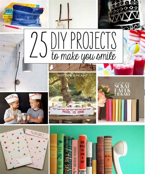 Diy All Things 25 Fun Diy Projects To Make You Smile Cool Diy