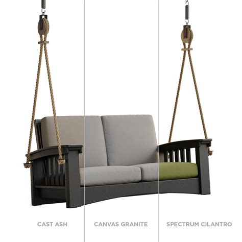 Mission Lounge Rope Swing | Amish Furniture | Lehman's