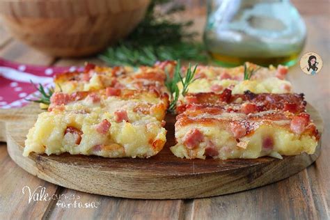 Schiacciata Di Patate Con Prosciutto E Provola Nel Ricette