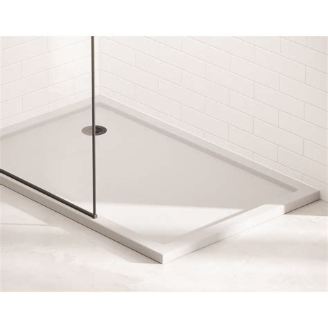 Aquadart Anti Slip White Rectangle Shower Tray X Mm Asp