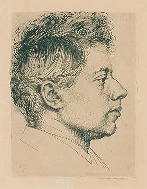 Portrait Im Profil Nach Rechts By Halm Peter Mainz M Nchen