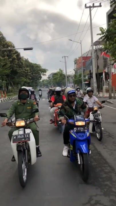 Seru Banget😁 Riding Sesama Motor Bebek 🐥 Bebekjahat Surabaya🇮🇩 Youtube