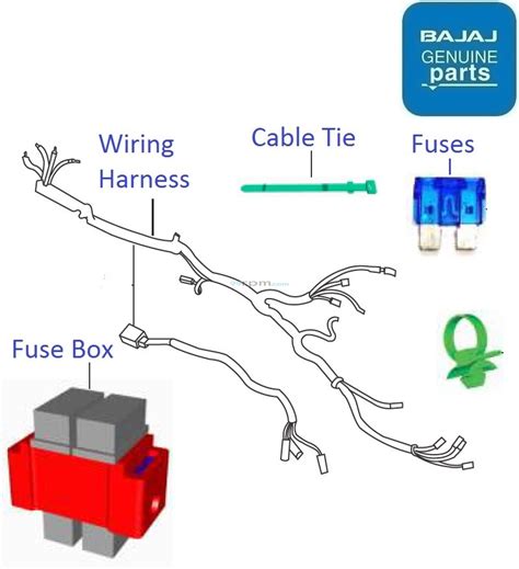 Bajaj Pulsar Wiring Harness