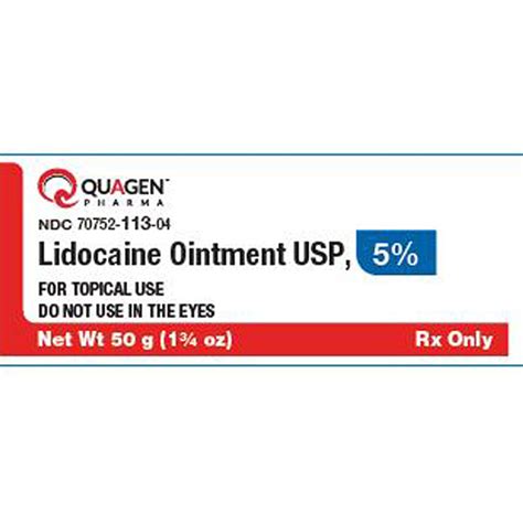 Lidocaine Ointment Lidocaine Numbing Ointment 5 — Mountainside