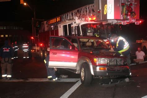 Suspected Intoxicated Driver Hits Fire Truck Fox 59