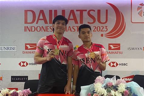 Indonesia Masters 2023 Leo Daniel Teruskan Tradisi Juara Ganda Putra