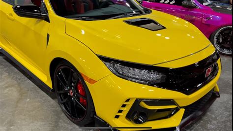 Honda Civic Type R Fk Phoenix Yellow Youtube