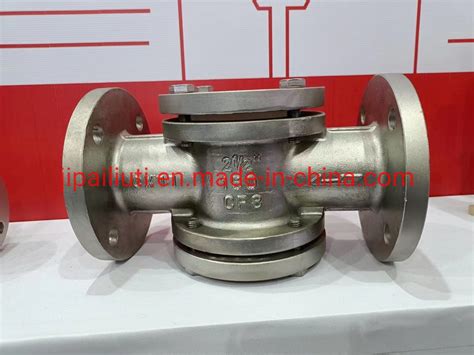 A351 CF8m Pressure Balanced Plug Valve API 6D 2 Inch Cl 600 RF