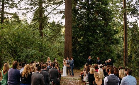 Hoyt Arboretum Coopers Hall Wedding