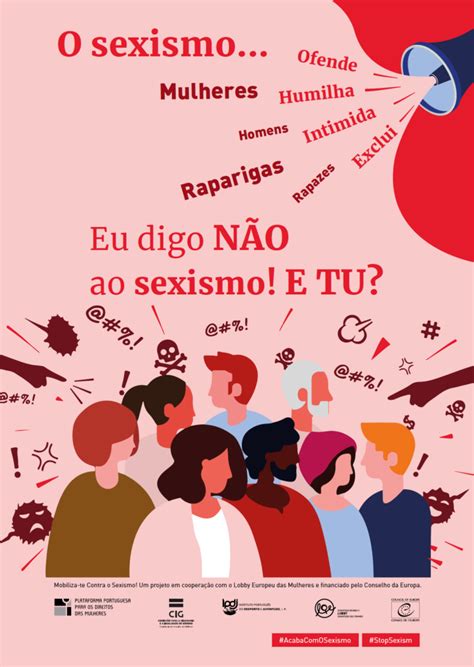 Mobiliza Te Contra O Sexismo Plataforma Portuguesa Para Os Direitos