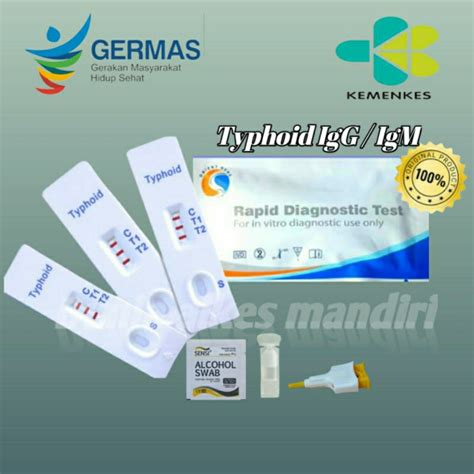 Jual Alat Test Typhoid IgG IgM Satuan Pcs Shopee Indonesia