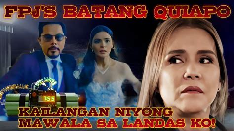 FPJ S Batang Quiapo September 04 2023 Advance Episode Storytelling