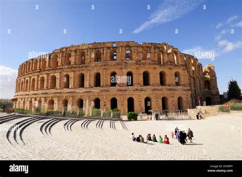 Roman Amphitheater Of El Djem Hi Res Stock Photography And Images Alamy