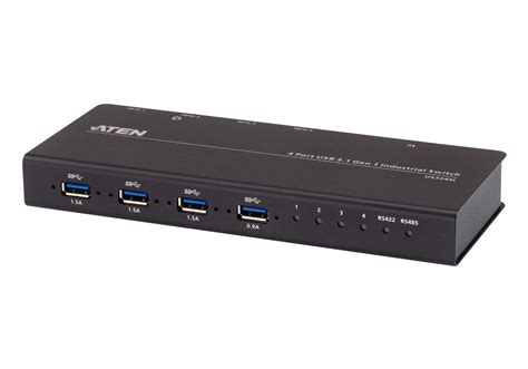 X Usb Gen Industrial Hub Switch Us I Aten Peripheral