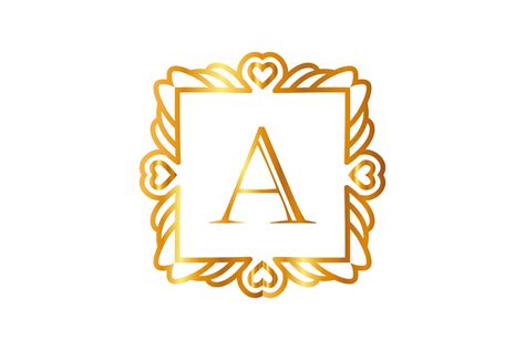 monogram initial illustration graphic  immut creative fabrica