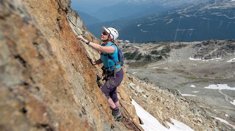 Whistler Whistler Mountain Via Ferrata Climbing Experience