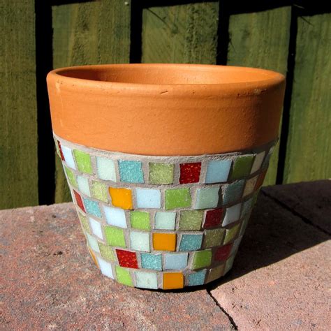 Mosaic Pot Plant Mosaic Planters Mosaic Birdbath Mosaic Vase Mosaic