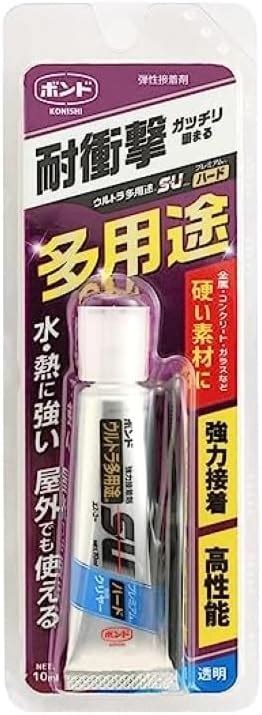 Jp コニシ ボンド ウルトラ多用途su プレミアハード 10ml 05140 2個セット 産業・研究開発用品