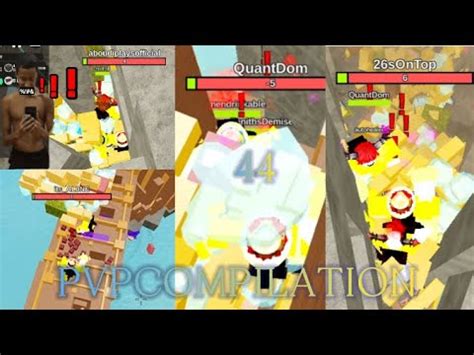 PVP COMPILATION 44 ONE KISS Booga Booga Reborn YouTube