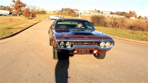 1971 Plymouth Gtx 440 6 Pack 4 Speed A33 Trak Pak Youtube