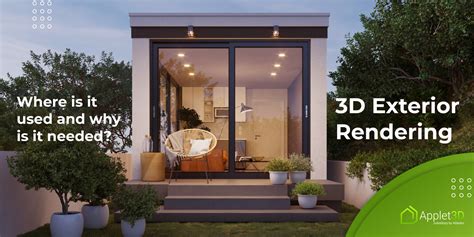 Exterior 3d Rendering Where Is It Used And Why Is It Needed Blog 2021