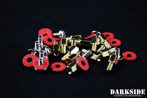 Motherboard Mounting Kit: Screws, Washers, Standoffs - DazMode