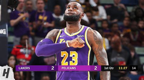 Los Angeles Lakers Vs New Orleans Pelicans Full Game Highlights