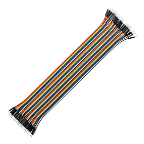 Cabo Wire Jumper 40cm 40 Fios Macho Femea Para Protoboard MercadoLivre