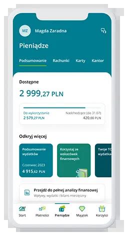 Asystent Finansowy W Aplikacji Mobilnej Credit Agricole