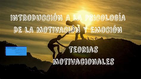 Introducción A La Psicología De La Motivación Y Emoción By Carmen Souffront On Prezi