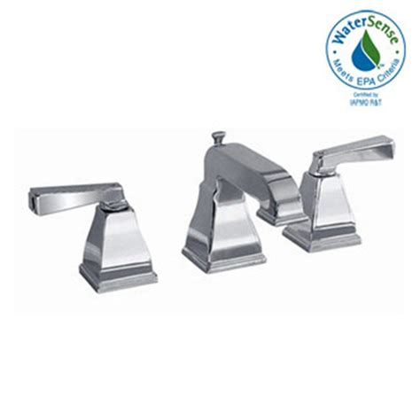 American Standard 2555801002 Town Square Polished Chrome Two Handle Widespread Bathroom F