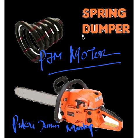 Jual SPRING DUMPER DAMPER PER BODI BODY MESIN CHAIN SAW SENSO SINSO