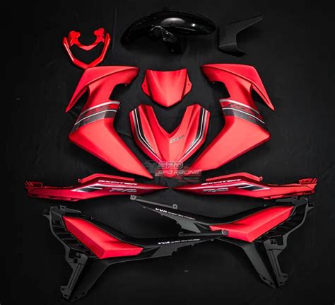 Cover Set Y16ZR Exciter 155 Matt Red For Y16 100 ORIGINAL YAMAHA