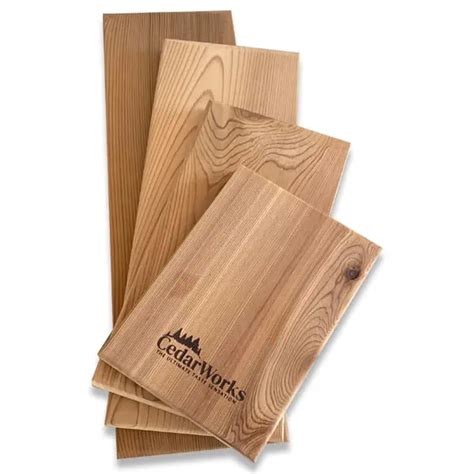 Cedar Planks 4 Piece Gift Set CedarWorks