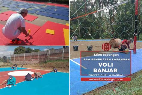 Harga Jasa Pembuatan Lapangan Voli Banjar 2024 Mitra Lapangan