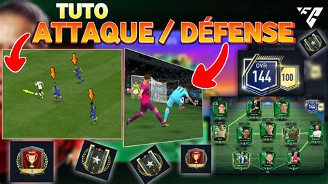 Comment bien DÉFENDRE ATTAQUER sur FC MOBILE 24 Devenir Pro sur FC