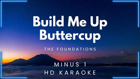 Build Me Up Buttercup The Foundations HD Karaoke My Daily Videoke