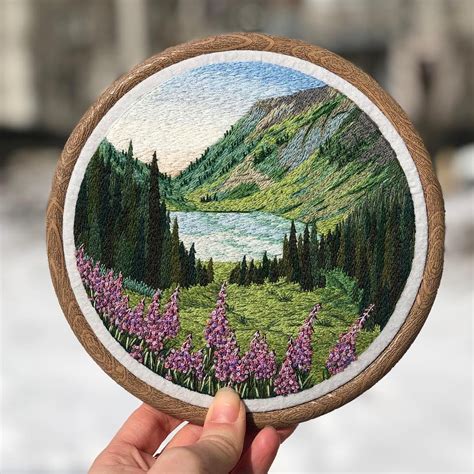 Tatyana Ozerova Handembroidery Artist On Instagram Spring Is